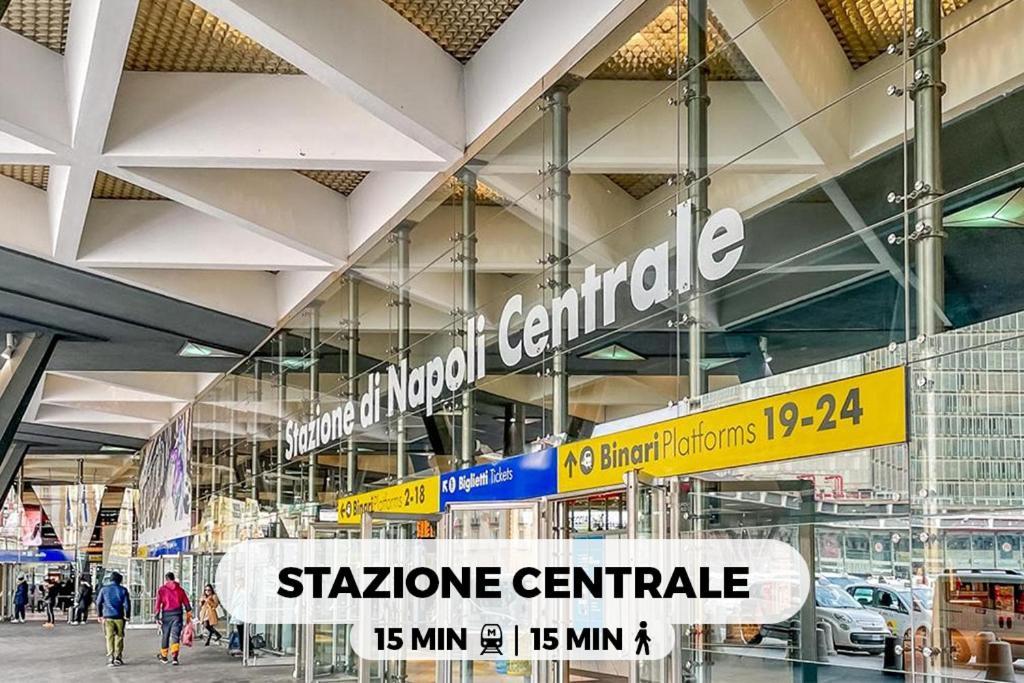 Metro Stazione-duomo 500m -appartamento Centrale Ed Elegante Appartement Naples